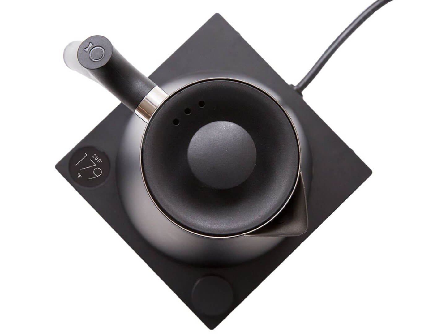 Black Corvo Kettle EKG, bird