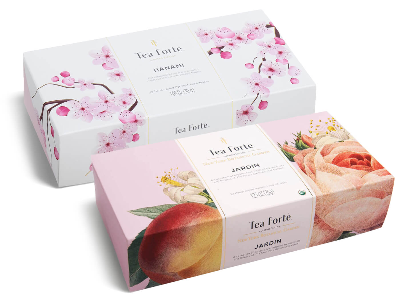 Pretty in Pink Bundle of 2 Petite Presentation Boxes, Jardin and Hanami