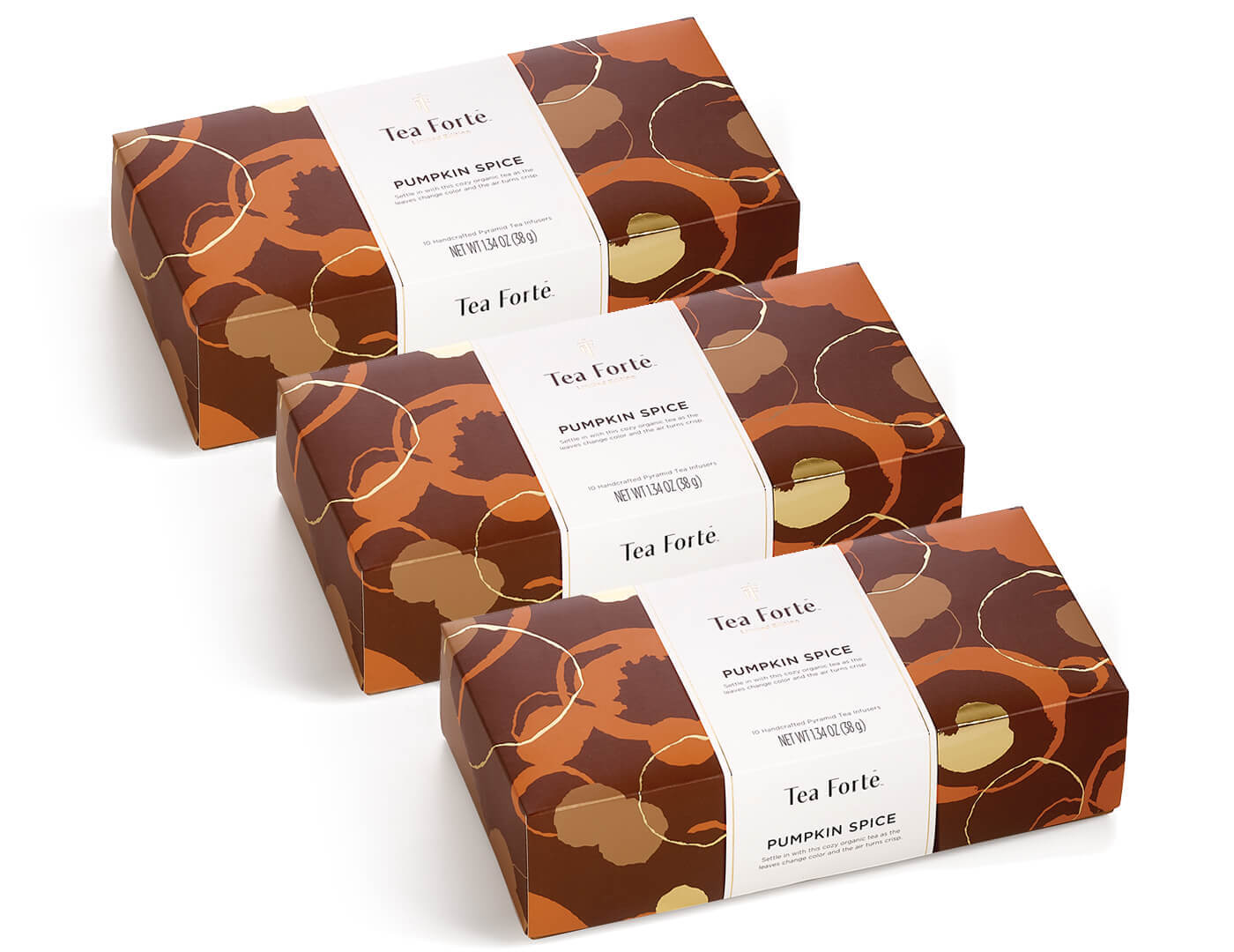 Pumpkin Spice Trio, set of three Petite Boxes