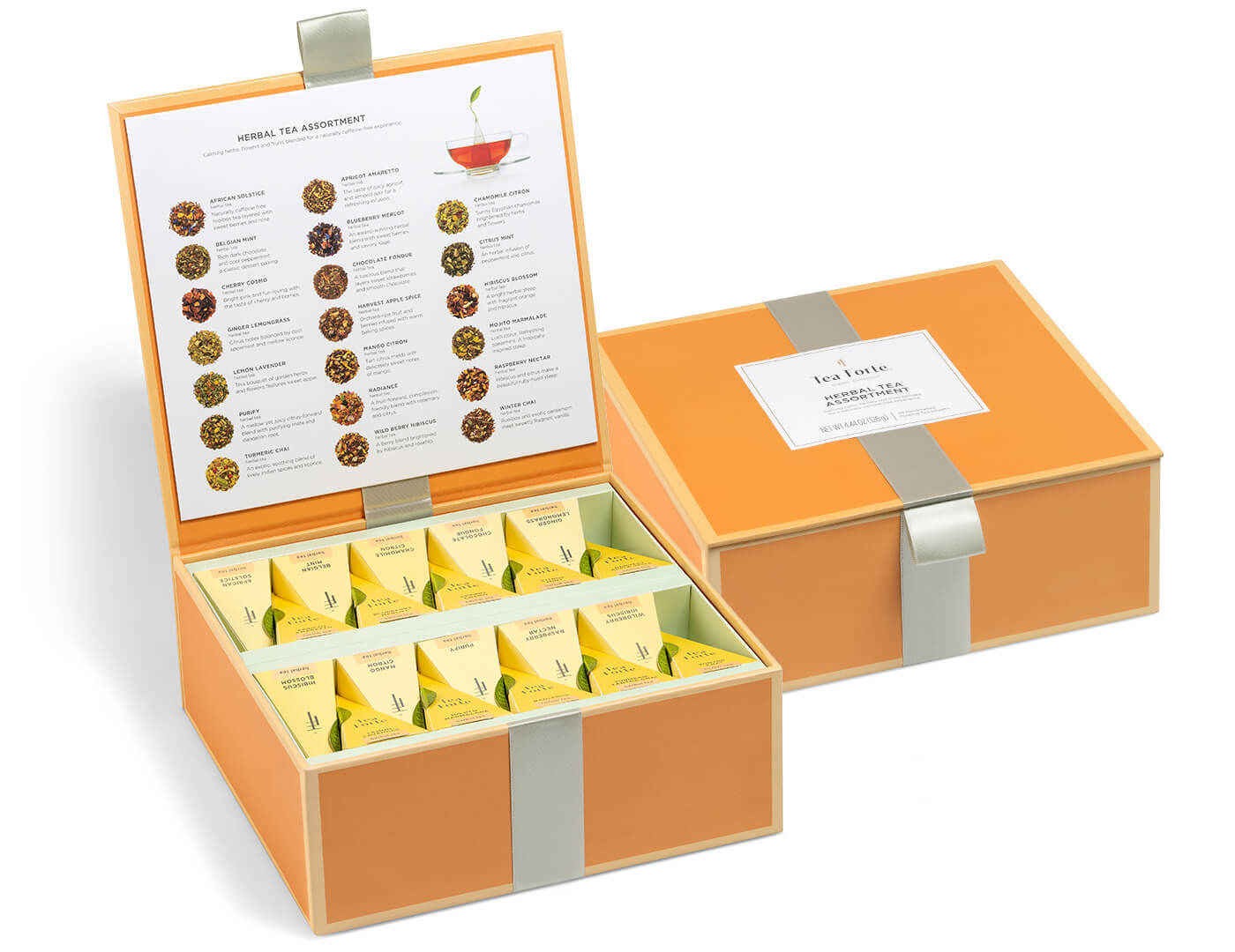 Herbal Tea Chest of 40 teas, 2 of each blend