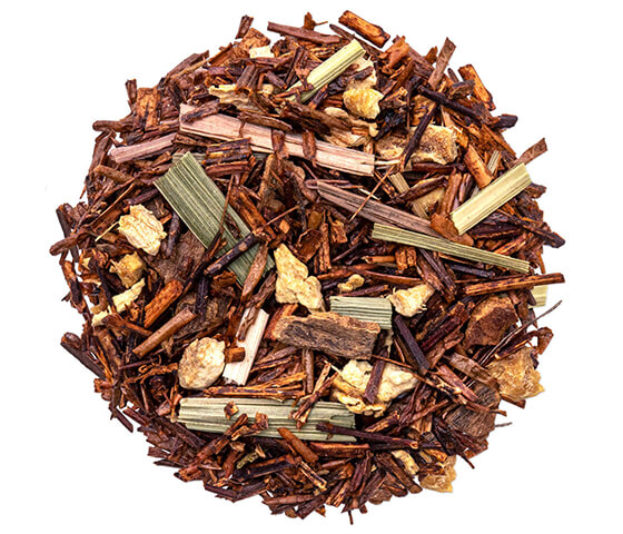 Bestselling Winter Chai herbal tea pile