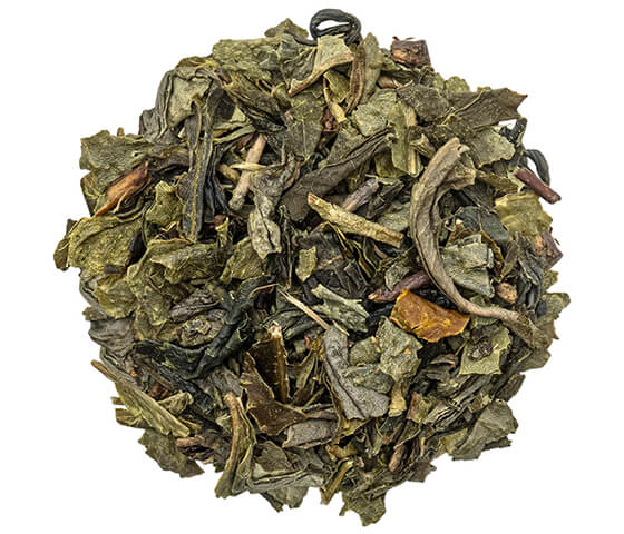 Green tea pile, Sencha