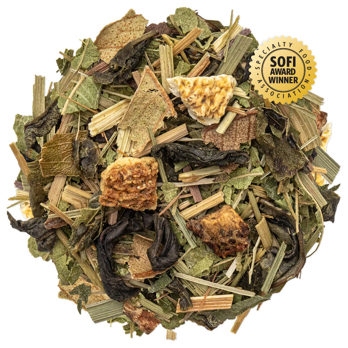 Lemon Sorbetti loose tea leaves, SOFI Award winner