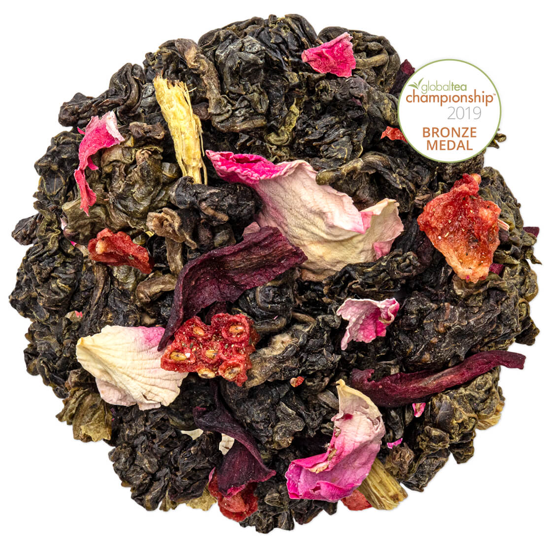 Strawberry Hibiscus loose tea leaves